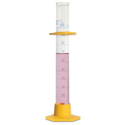Picture of Graduated Cylinder Kimble® KIMAX® Class B / Single Scale Borosilicate Glass 100 mL20025H-100