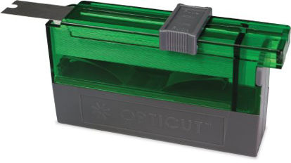 Picture of Microtome Blade Opticut™ DuraEdge™ Green Top For Histology / Microtomy ApplicationsCUT7203