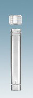 Picture of Storage Tube Conical Bottom, Skirted Plain 11.5 X 66 mm 3.5 mL Without Color Coding Screw Cap Polypropylene TubeNC9180911