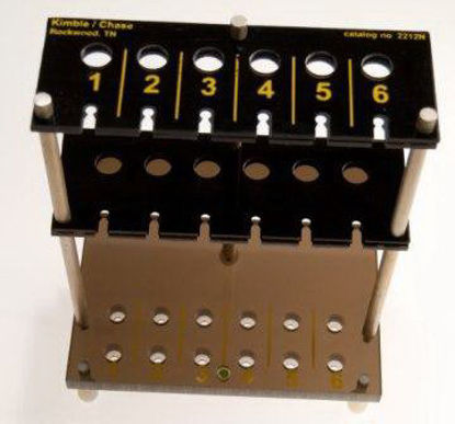 Picture of Sedimentation Tube Rack 10-Slot For Westergren, Wintrobe Sedimentation Tubes2215N