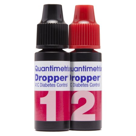 Picture of Diabetes Management Test Control Dropper® A1C Diabetes Level 2 4 X 0.9 mL1510-02