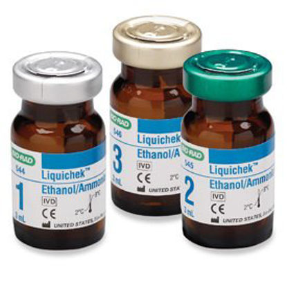 Picture of Assayed Control Liquichek™ Ammonia / Ethanol Level 3 3 X 3 mL545X