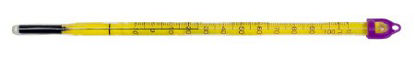 Picture of Liquid-in-Glass Thermometer Double-Safe™ Celsius -10° to +110°C Partial Immersion Free-standing Does Not Require Power30591T