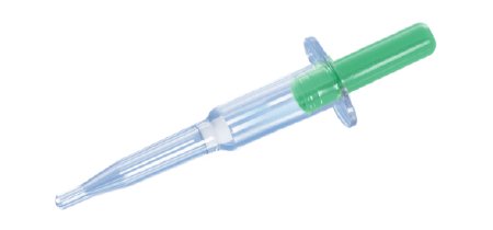 Picture of Minivette® POCT Capillary Blood Collection Tube Whole Blood Tube Lithium Heparin Additive 100 µL Green Without Closure Plastic Tube17.2112.101