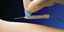 Picture of BD Vacutainer® Safety-Lok™ Blood Collection Set 23 Gauge 3/4 Inch Needle Length Safety Needle 12 Inch Tubing Sterile02664