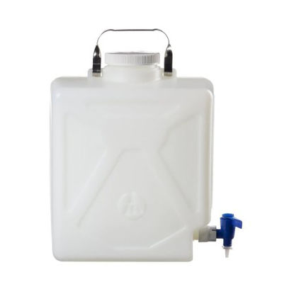 Picture of Carboy with Spigot Nalgene™ Rectangular HDPE / Polypropylene 20 Liter2320-0050