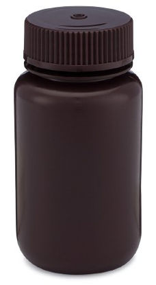 Picture of Laboratory Bottle Diamond RealSeal™ Round / Wide Mouth HDPE / Polypropylene Closure 125 mL (4 oz.)7010125AM