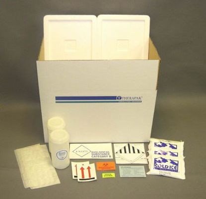 Picture of Frozen / Refrigerated Specimen Transport System Therapak™ Biological Substance Category B Combination Temperature 12-Tube Capacity22130033