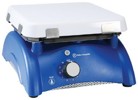 Picture of Hotplate Fisher Scientific™ 7 X 7 Inch, 1000°F Temperature Range, 538°C Max. Temperature, 1062 W, 8.96 A, 120 V, 60 Hz, CSA Certified, 7 X 7 Inch Surface Area1152049H