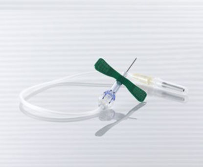 Picture of Blood Collection Set 21 Gauge 3/4 Inch Needle Length Safety Needle 7-1/2 Inch Tubing Sterile450081