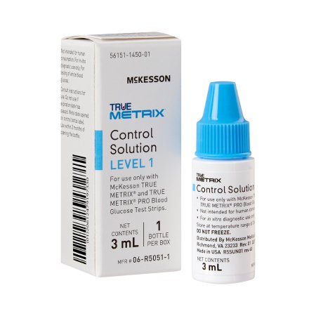 Picture of Blood Glucose Control Solution McKesson TRUE METRIX® Blood Glucose Testing 3 mL Level 106-R5051-1