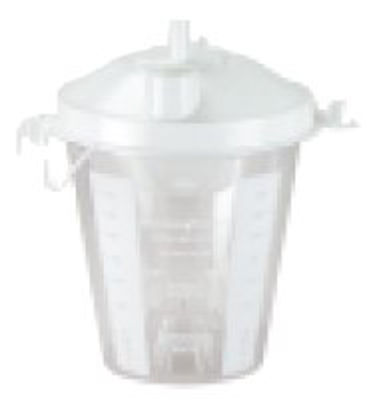 Picture of Suction Canister Precision Medical 800 mL Float Valve Shut-Off Lid502519-10