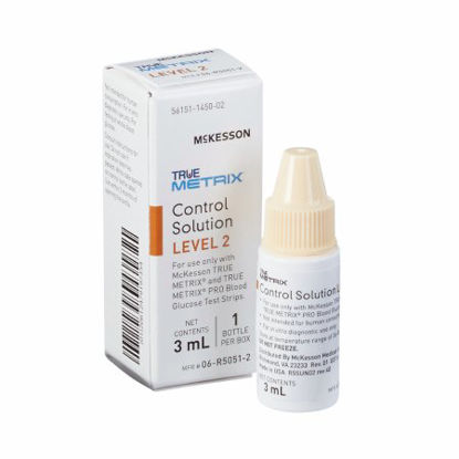 Picture of Blood Glucose Control Solution McKesson TRUE METRIX® Blood Glucose Testing 3 mL Level 206-R5051-2