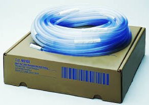 Picture of Suction Connector Tubing Medi-Vac® 12 Foot Length 0.25 Inch ID Sterile Maxi-Grip and Male / Male Connector Clear Smooth OT Surface NonConductive PlasticN612