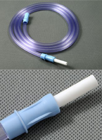 Picture of Suction Connector Tubing AMSure® 20 Foot Length 0.25 Inch ID Sterile Tube to Tube Connector Clear NonConductive PVCAS828