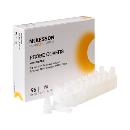 Picture of Tympanic Thermometer Probe Cover McKesson LUMEON™ For use with Tympanic Thermometers 96 per Box3068