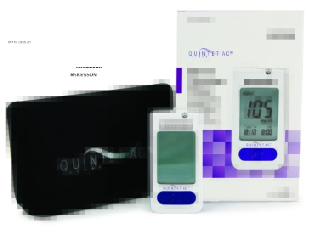 Picture of Blood Glucose Meter QUINTET AC® 5 Second Results Stores Up To 500 Results with Date and Time Auto Coding5055