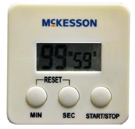 Picture of Electronic Alarm Timer Count Down McKesson 100 Minutes Digital Display63-4452
