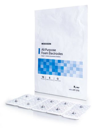 Picture of ECG Snap Electrode McKesson Monitoring Non-Radiolucent 10 per Pack87-310