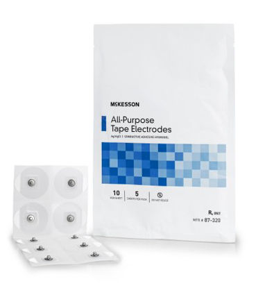 Picture of ECG Snap Electrode McKesson Monitoring Non-Radiolucent 50 per Pack87-320