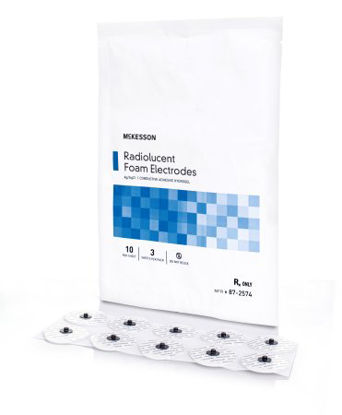 Picture of ECG Snap Electrode McKesson Monitoring Radiolucent 30 per Pack87-2574