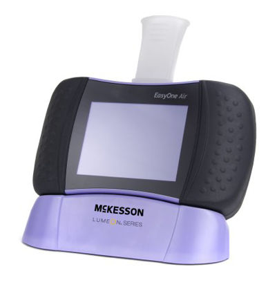 Picture of Spirometer System McKesson LUMEON™ <1.5 cm H20/L/sec @14 L/sec Touch Screen Display Disposable / Reusable141-2500-2