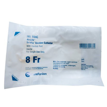 Picture of Suction Catheter AirLife® Single Style 8 Fr. Control Port VentT64C