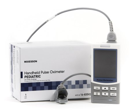 Picture of Handheld Pulse Oximeter McKesson Battery Operated Audible and Visible Alarm16-835V2