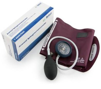 Picture of Aneroid Sphygmomanometer with Cuff DuraShock® Pocket Size Hand Held Adult Large Cuff2030