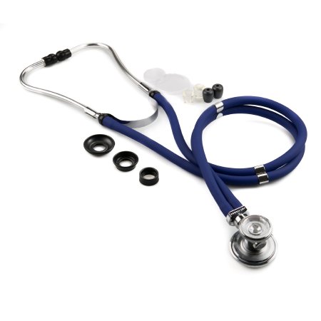 Picture of Sprague Stethoscope McKesson LUMEON™ Blue 2-Tube 22 Inch Tube Double-Sided Chestpiece01-641NGM