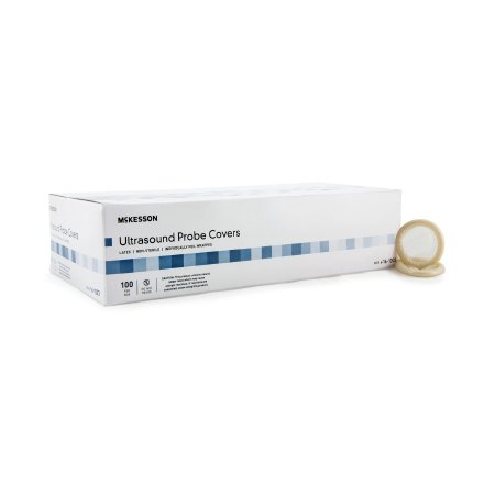 Picture of Ultrasound Probe Cover McKesson 1-1/4 X 8 Inch Latex NonSterile For use with Ultrasound Probe16-1003
