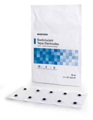 Picture of ECG Snap Electrode McKesson Monitoring Radiolucent 5 per Pack87-320-RT