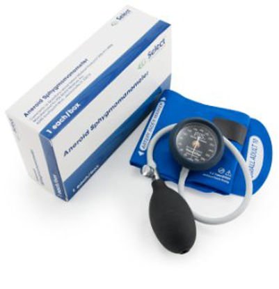 Picture of Aneroid Sphygmomanometer with Cuff DuraShock® 1-Tube Pocket Size Hand Held Small Adult / Child Small Cuff2031