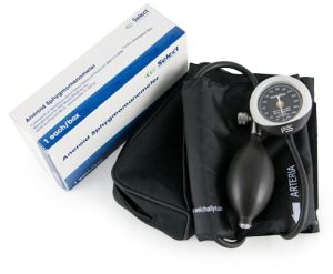 Picture of Aneroid Sphygmomanometer with Cuff Pocket Size Hand Held Adult Large Cuff2254
