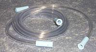 Picture of Suction Connector Tubing 13 Inch Length 0.25 Inch ID Sterile Female Connector Clear PlasticS615473
