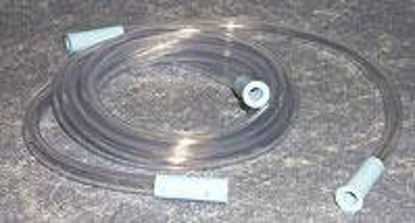 Picture of Suction Connector Tubing 13 Inch Length 0.25 Inch ID Sterile Female Connector Clear PlasticS615473
