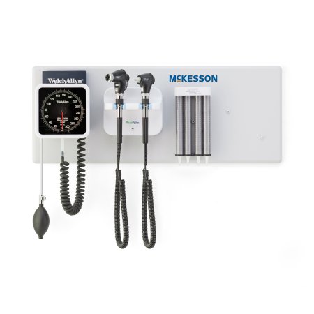 Picture of Integrated Wall System McKesson Ophthalmoscope / Otoscope / BP Aneroid / Specula Dispenser / Transformer156-3PM2