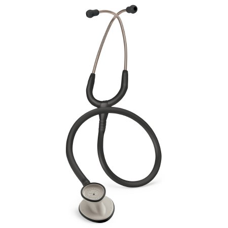 Picture of Classic Stethoscope 3M™ Littmann® Lightweight II S.E. Black 1-Tube 28 Inch Tube Double-Sided Chestpiece2450