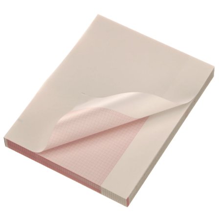 Picture of Diagnostic Recording Paper Thermal Paper 8-1/2 X 11 Inch Z-Fold Red Grid9100-026-50