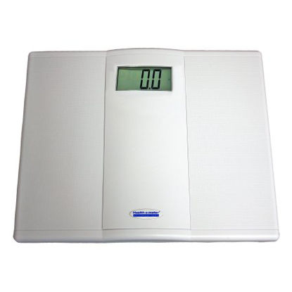 Picture of Floor Scale Health O Meter® Digital Audio Display 550 lbs. / 250 kg Weight Capacity White Battery Operated895KLT
