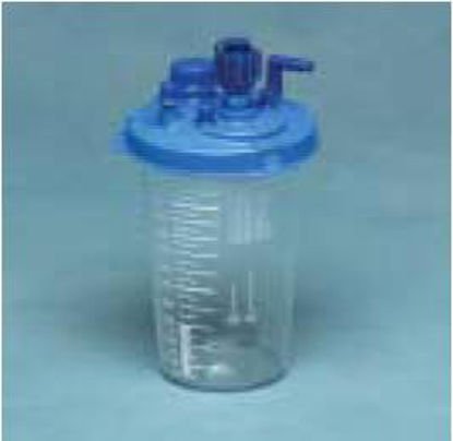 Picture of Suction Canister Medi-Vac® Guardian™ 1200 mL Shut-Off Valve / Locking Lid65651-100