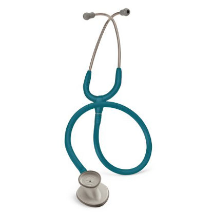 Picture of Classic Stethoscope 3M™ Littmann® Lightweight II S.E. Caribbean Blue 1-Tube 28 Inch Tube Double-Sided Chestpiece2452