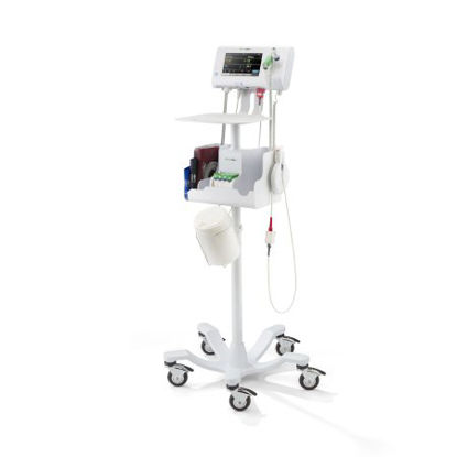 Picture of Spot Monitor Classic Mobile Stand Welch Allyn Provides Storage and Cable Management For Use with Welch Allyn Connex Spot Monitors7000-MWS