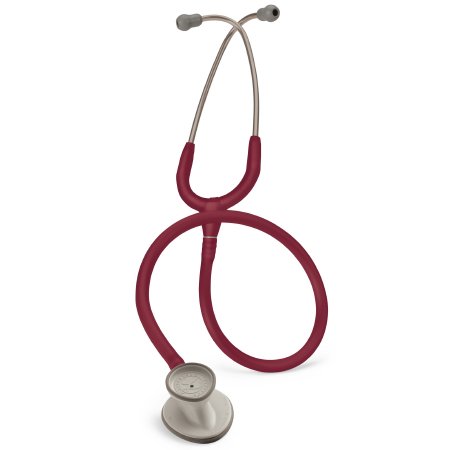 Picture of Classic Stethoscope 3M™ Littmann® Lightweight II S.E. Burgundy 1-Tube 28 Inch Tube Double-Sided Chestpiece2451