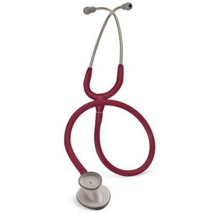 Picture of Classic Stethoscope 3M™ Littmann® Lightweight II S.E. Burgundy 1-Tube 28 Inch Tube Double-Sided Chestpiece2451