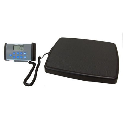 Picture of Floor Scale Health O Meter® Digital LCD Display 500 lbs/ 220 kg Capacity Black AC Adapter / Battery Operated498KL
