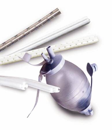 Picture of Wound Drain Tube Surgidyne® Silicone Fluted Style 15 Fr. Size322228