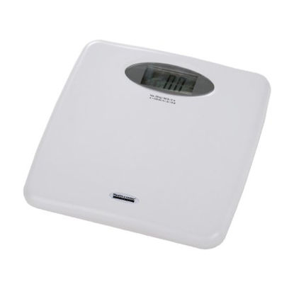 Picture of Floor Scale Health O Meter® Digital Display 440 lbs. / 200 kg Capacity White AC Adapter / Battery Operated844KLS