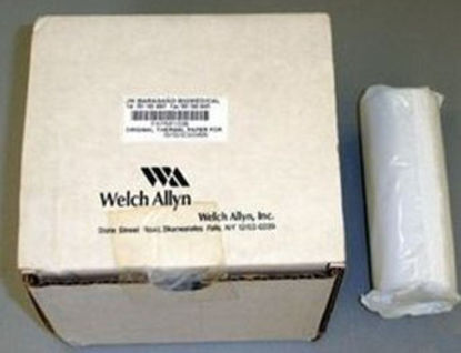 Picture of Diagnostic Recording Paper Welch Allyn® Thermal Paper 4 Inch X 23 Foot Roll Without Grid56100