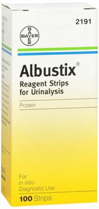 Picture of Regent Strips Albustix® Protien 100 per Bottle10333485